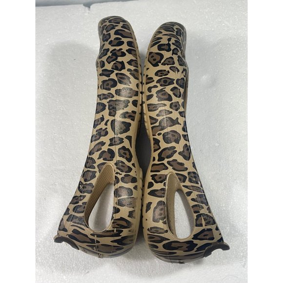 Crocs womens size 9 W leopard print kadee flats - Picture 12 of 16
